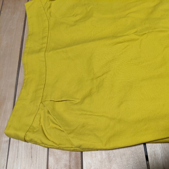 J. Crew Mustard Yellow Pencil Skirt - Picture 2 of 5